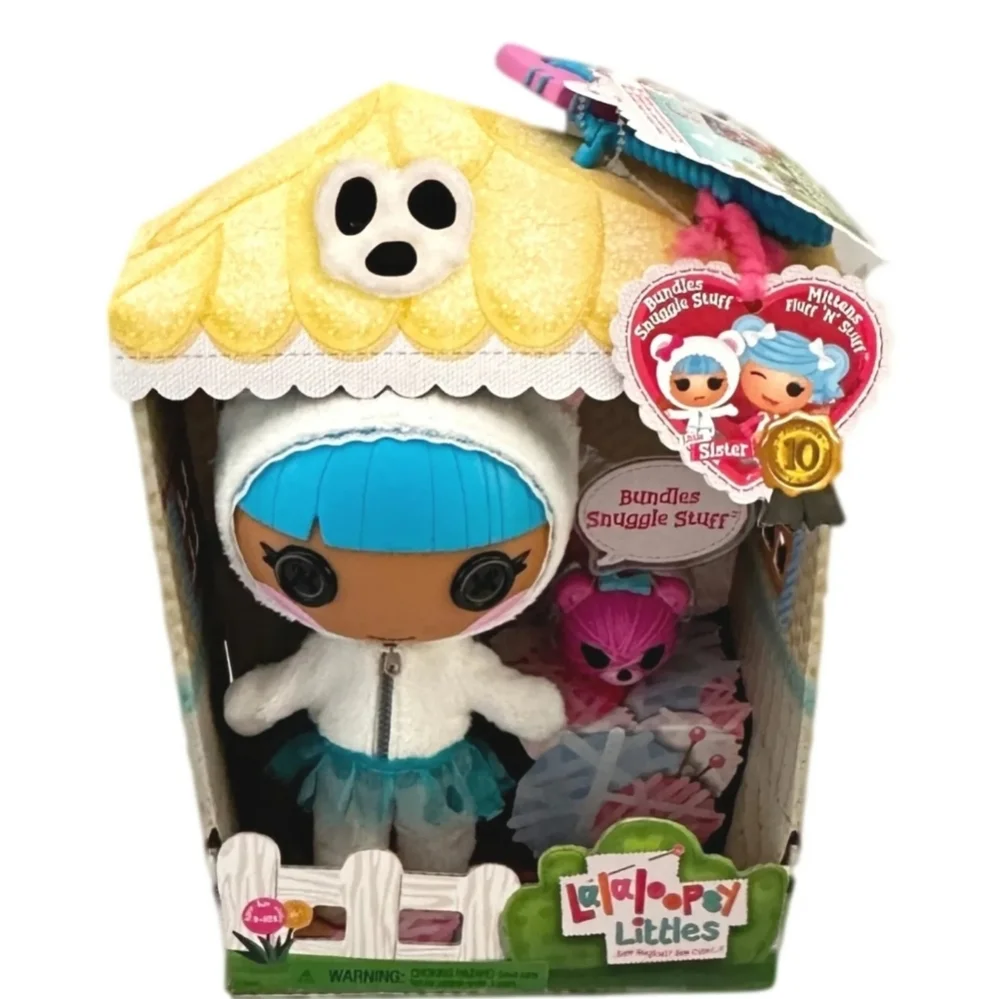 Lalaloopsy Littles  7" Winter Doll Bundle Snuggle Stuff With Pet Yarn Ba… - Picture 6 of 12